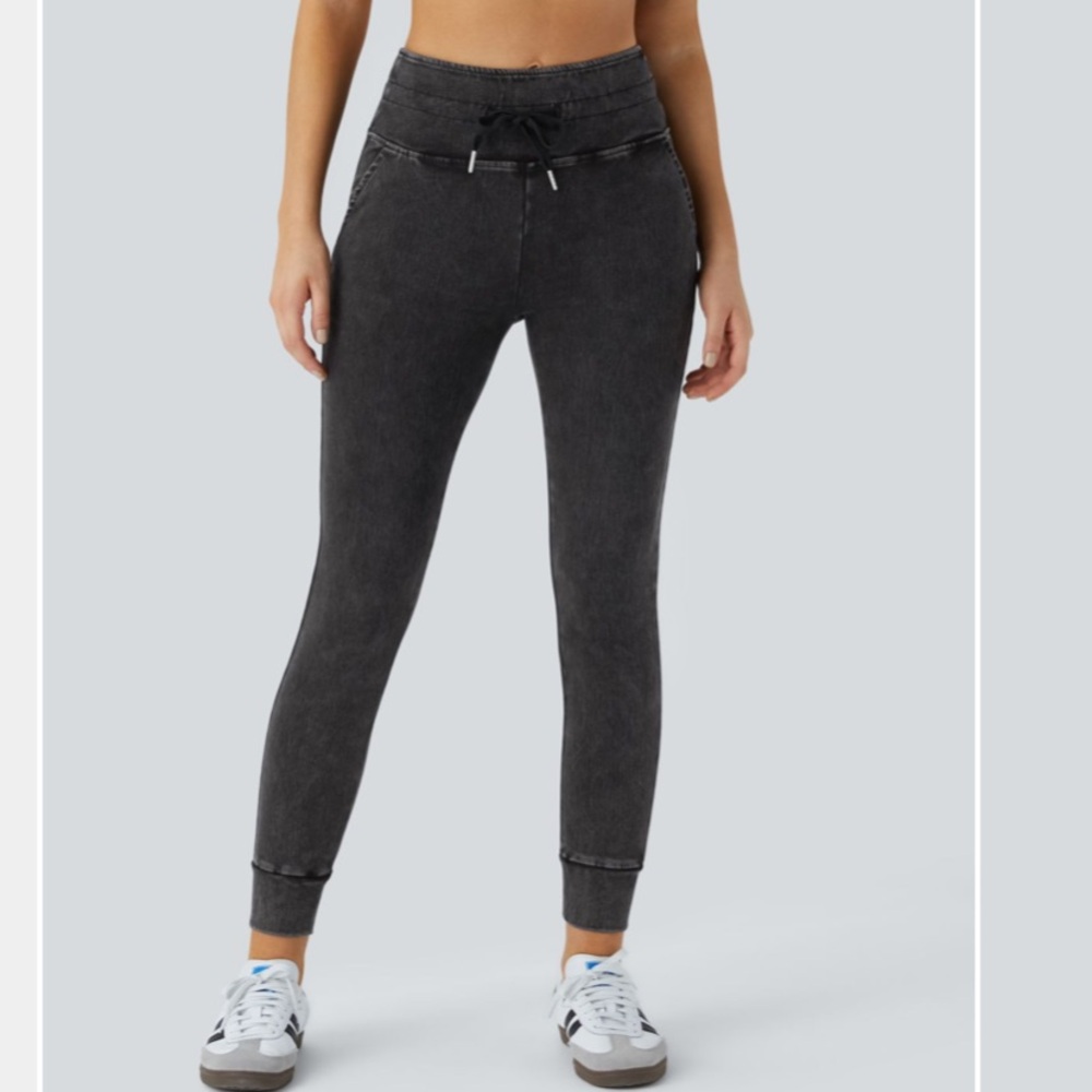 Halara Stretchy Drawstring Knit Jean